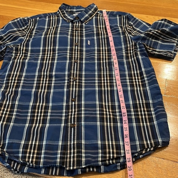 Carhartt men’s relaxed fit short sleeve button down shirt size large. - Picture 4 of 8